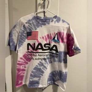 Buzz Aldrin tie-dye NASA shirt size XL